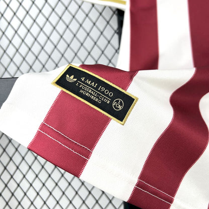 Camisola 1.FC Nuremberg 2025-26 Edição Especial 125º Aniversário Versão Adepto