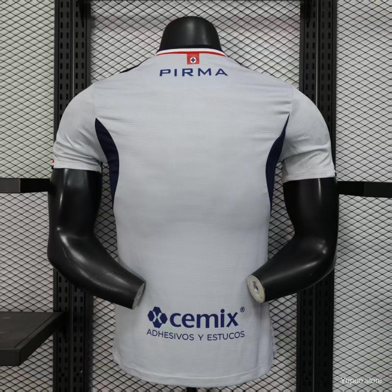 Camisola CD Cruz Azul 2025-26 Alternativa Cinzenta Versão Jogador