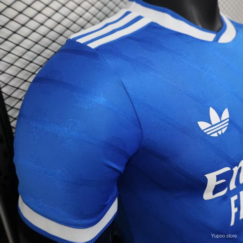 Camisola Real Madrid CF 2025-26 Alternativa Azul Versão Jogador