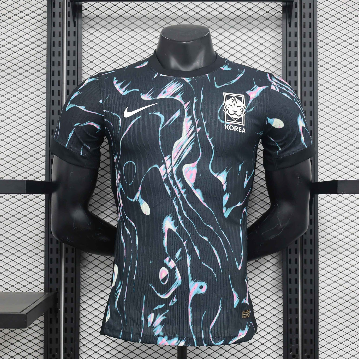 Camisola Coreia do Sul 2024 Alternativa Preta Versão Jogador