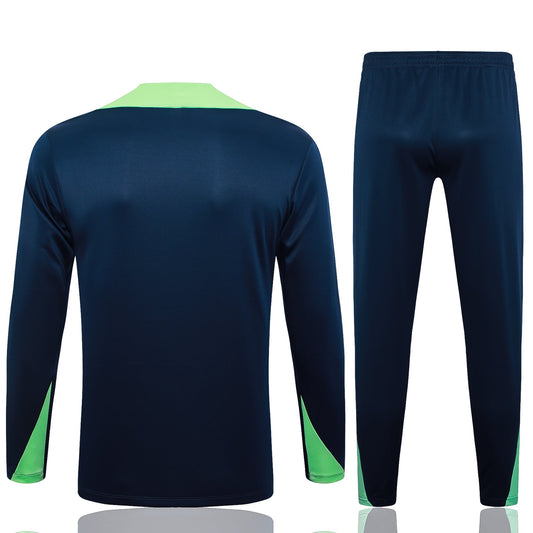 Fato de Treino Brasil 2024 - Camisola com Fecho