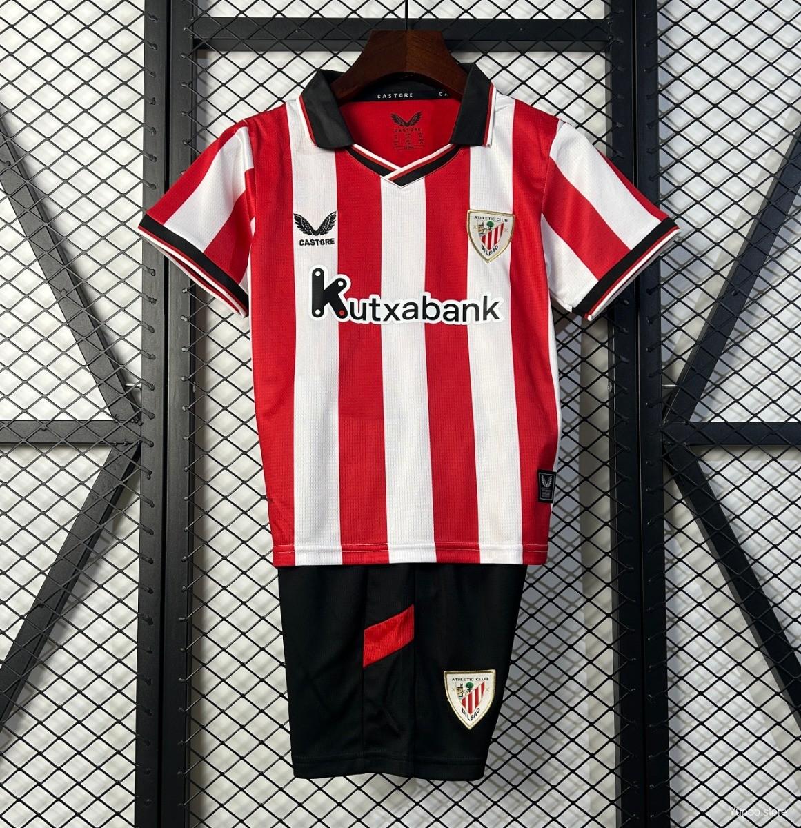 Kit Criança Athletic Club Bilbao 2025-26 Principal