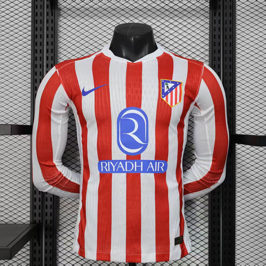 Camisola Manga Comprida Atletico Madrid 2025-26 Principal Versão Jogador