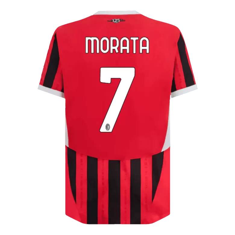 Camisola Ac Milan 2024-25 Principal Versão Adepto MORATA #7