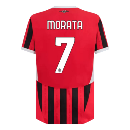 Camisola Ac Milan 2024-25 Principal Versão Adepto MORATA #7
