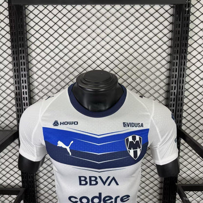 Camisola CF Monterrey 2025-26 Alternativa Branca Versão Jogador