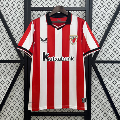 Camisola Athletic Club Bilbao 2025-26 Principal Versão Adepto