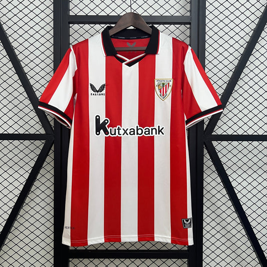 Camisola Athletic Club Bilbao 2025-26 Principal Versão Adepto