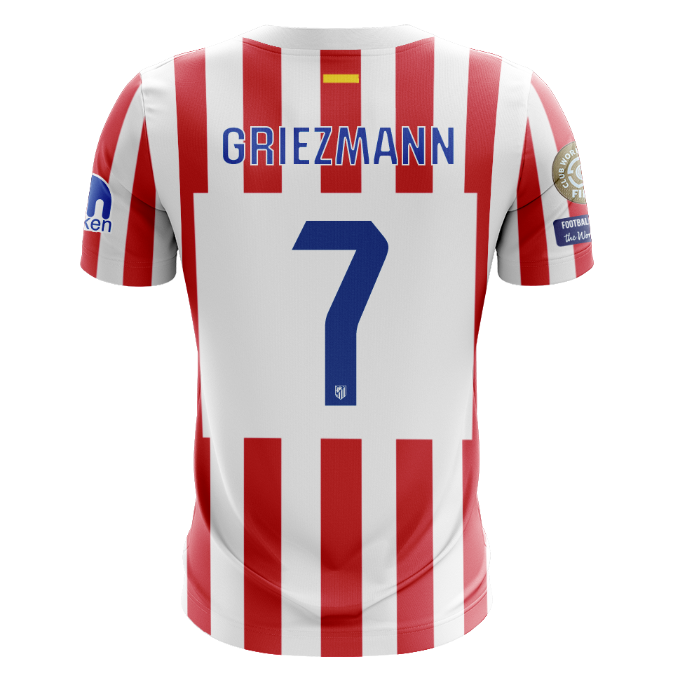 Camisola Atletico Madrid 2025-26 Principal CWC Versão Adepto GRIEZMANN #7