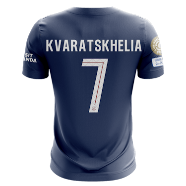 Camisola FC Paris Saint-Germain 2025-26 Principal CWC Versão Adepto KVARATSKHELIA #7
