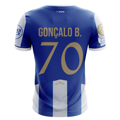 Camisola FCP 2025-26 Principal CWC Versão Adepto GONÇALO B. #70