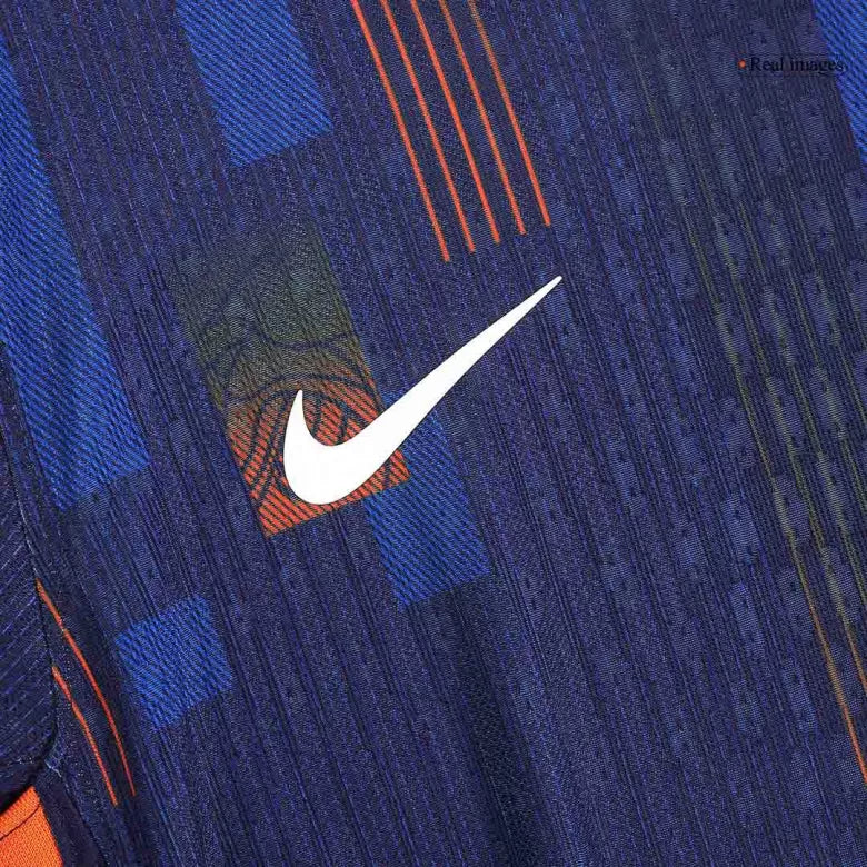 Camisola Paises Baixos 2024 Alternativa Azul Versão Adepto (Entrega Imediata)