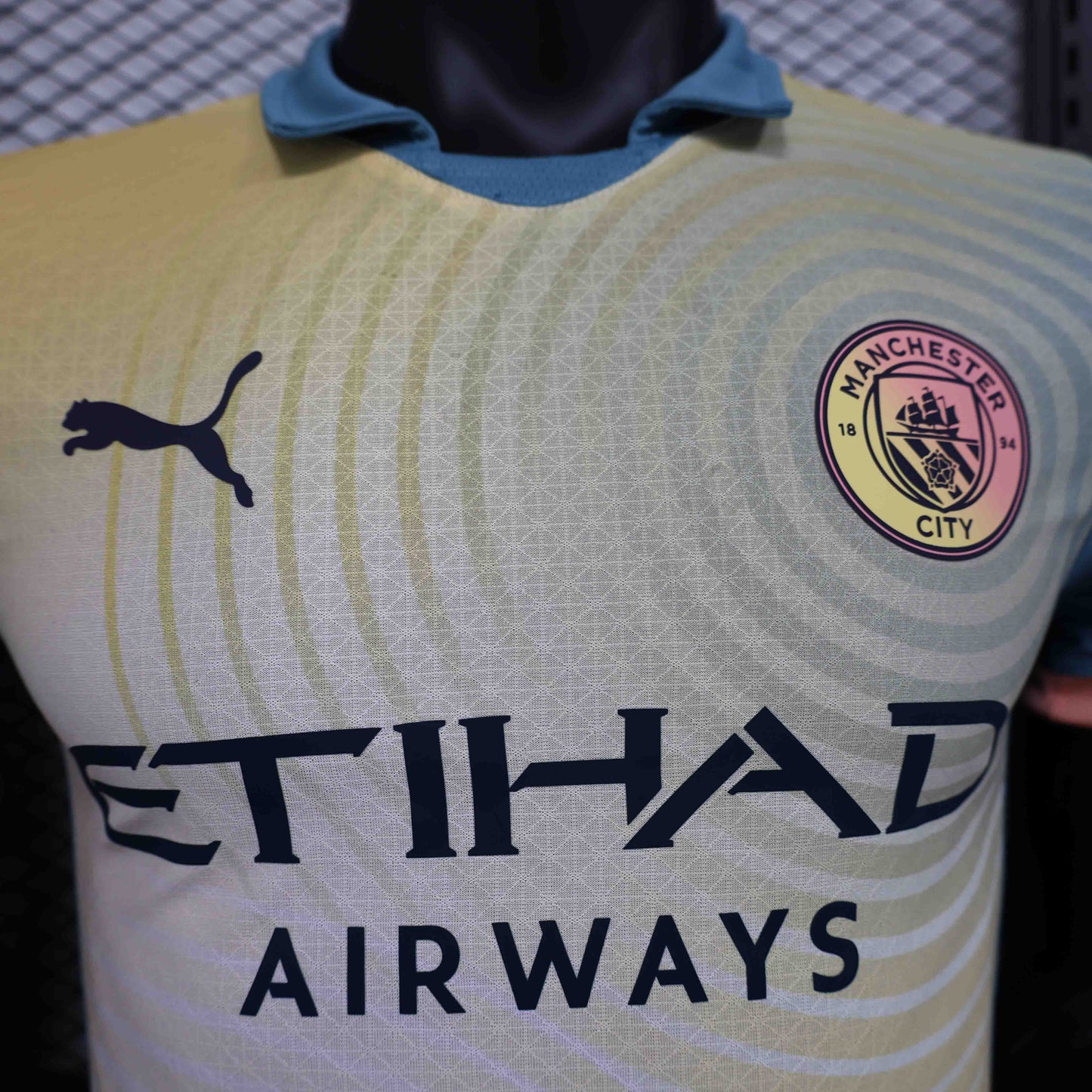 Camisola MCI 2024-25 Alternativa Verde Versão Jogador