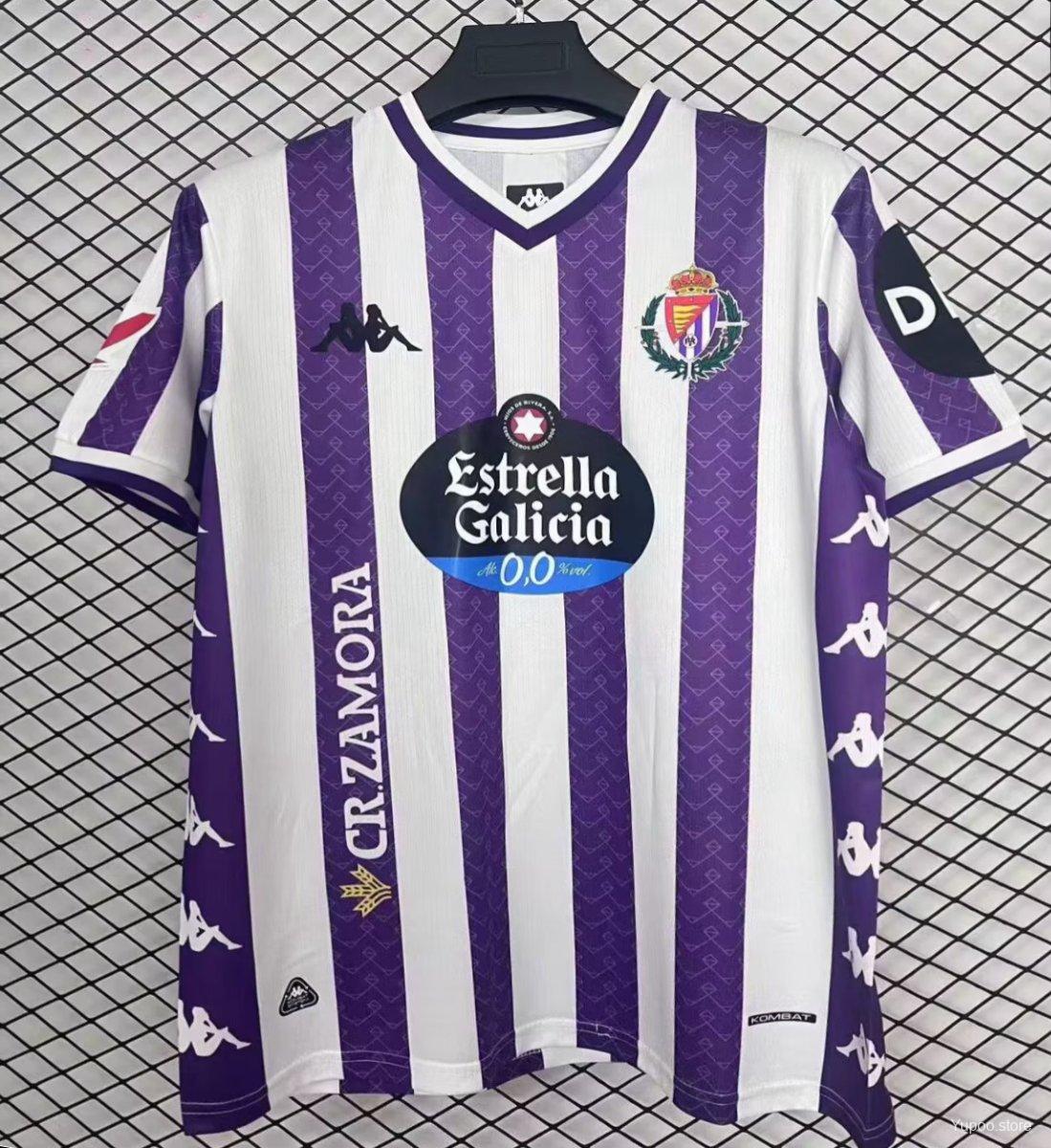 Camisola Real Valladolid CF 2025-26 Principal Versão Adepto