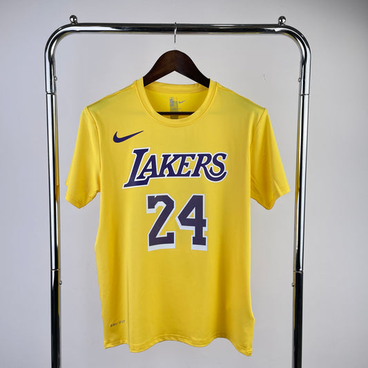 Tshirt NBA Los Angeles Lakers Dri-Fit Bryant #24 Amarela