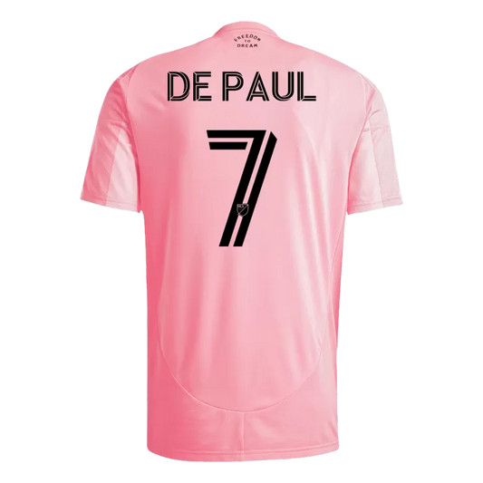 Camisola Inter Miami CF 2025-26 Principal Versão Adepto DE PAUL #7