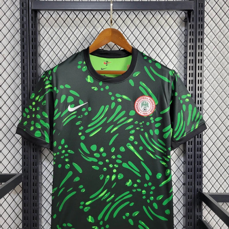 Camisola Nigeria 2024 Alternativa Verde Versão Adepto
