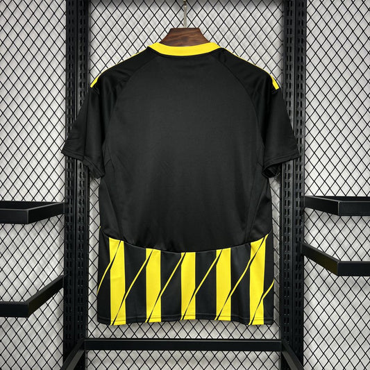 Camisola Aberdeen FC 2024-25 Alternativa Preta Versão Adepto