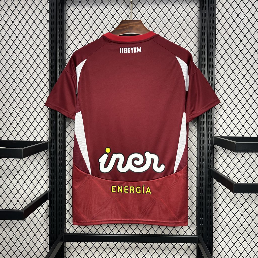 Camisola Atlético Albacete 2024-25 Alternativa Vermelha Versão Adepto