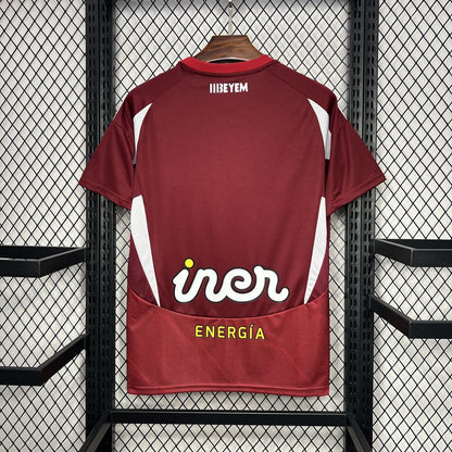 Camisola Atlético Albacete 2024-25 Alternativa Vermelha Versão Adepto