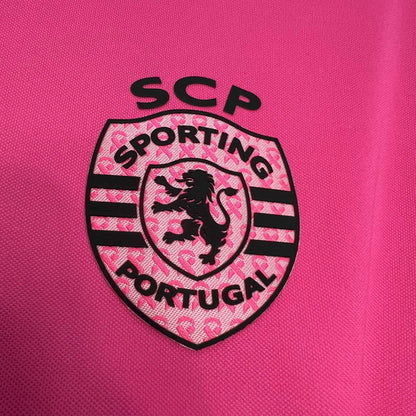 Camisola SCP 2024-25 Alternativa Rosa Bi-Campeão