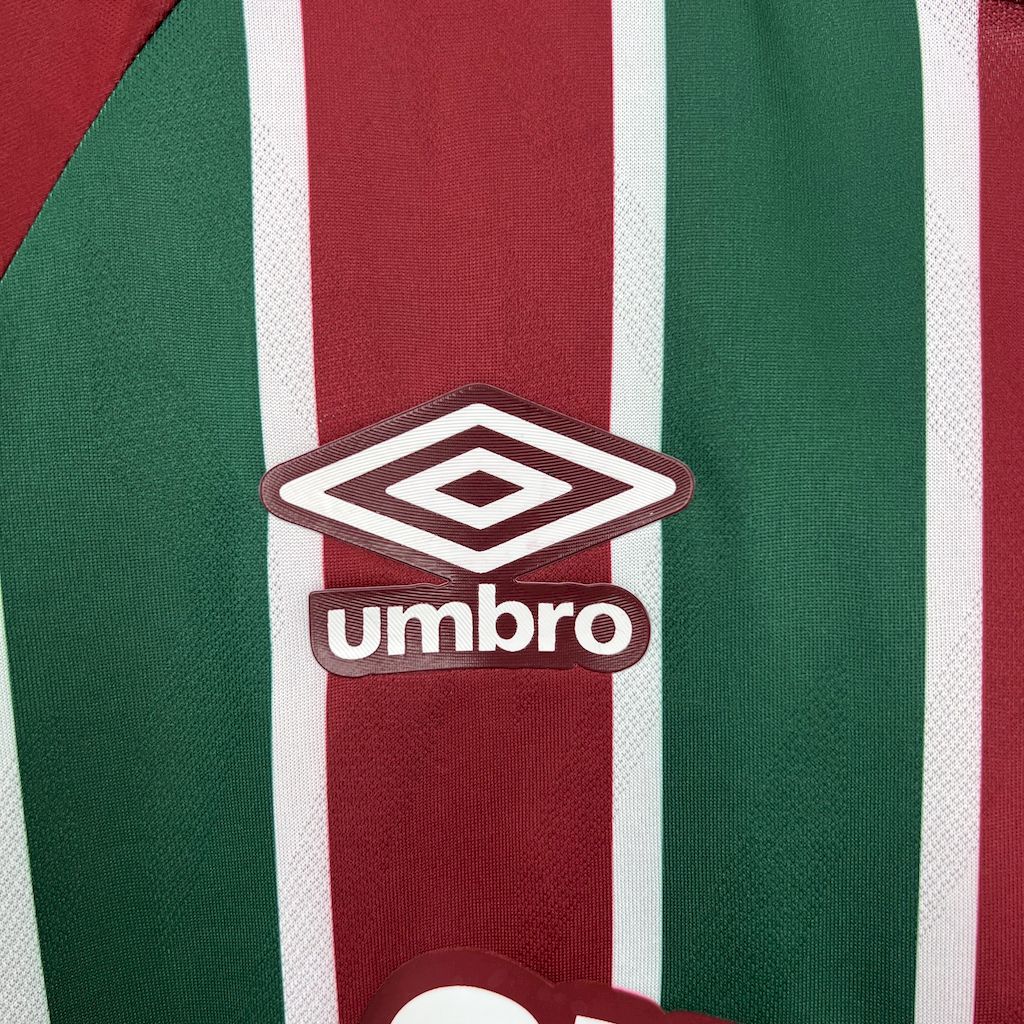 Camisola Manga Comprida Fluminense FC 2025-26 Principal Versão Adepto