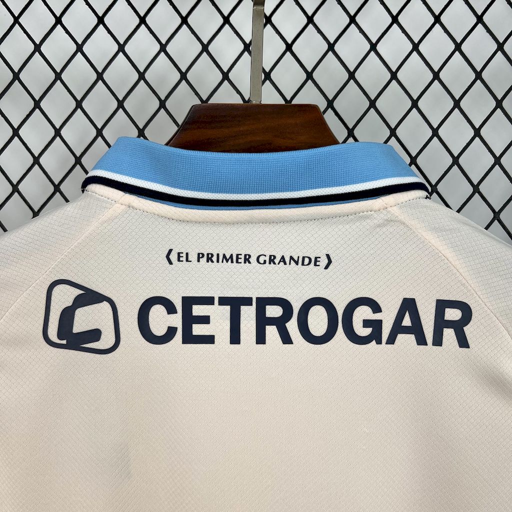 Camisola Racing Club 2025-26 Alternativa Branca Versão Adepto