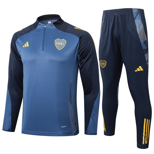 Fato de Treino CA Boca Juniors 2025-26 - Camisola com Fecho