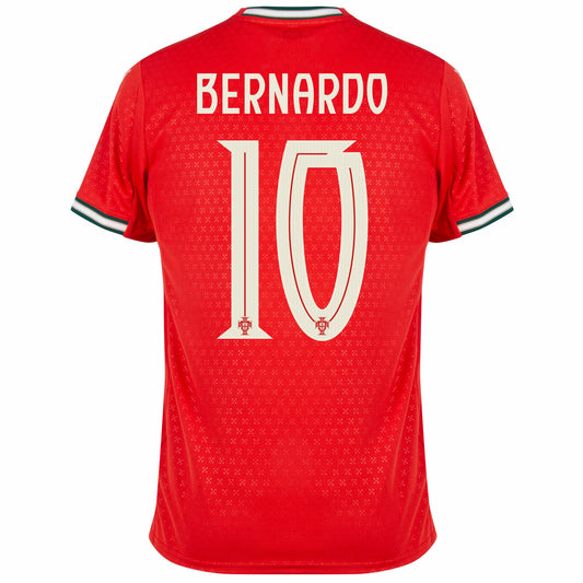 Camisola Portugal 2025 Principal Versão Adepto BERNARDO #10