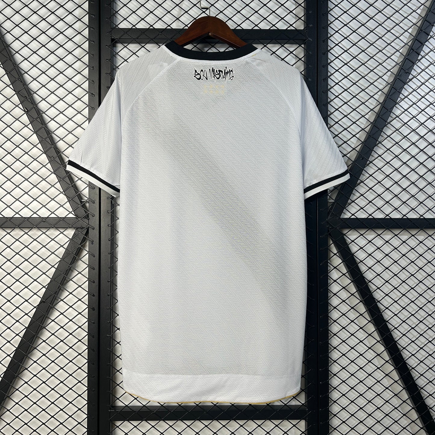 Camisola Vasco da Gama 2025-26 Alternativa Branca Lisa Versão Adepto