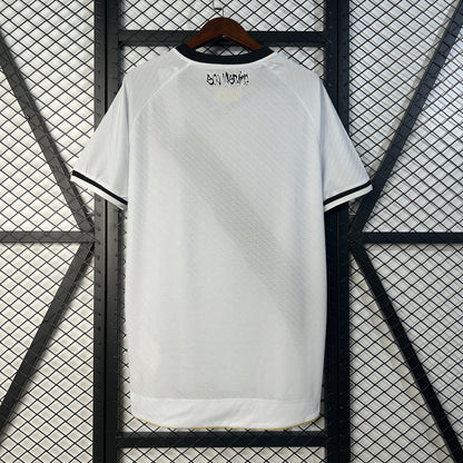 Camisola Vasco da Gama 2025-26 Alternativa Branca Lisa Versão Adepto