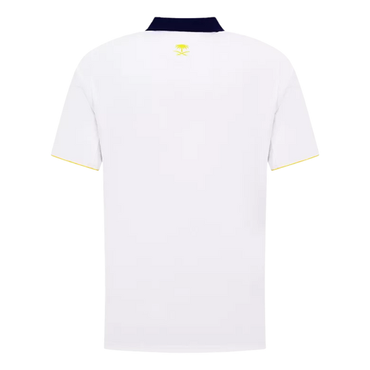 Camisola Al-Nassr 2025-26 Alternativa Branca Versão Adepto RONALDO #7 (Entrega Imediata)
