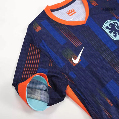 Camisola Paises Baixos 2024 Alternativa Azul Versão Adepto (Entrega Imediata)