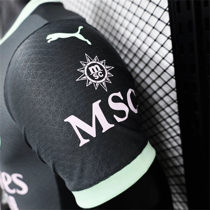 Camisola Ac Milan 2024-25 Alternativa Preta Versão Jogador