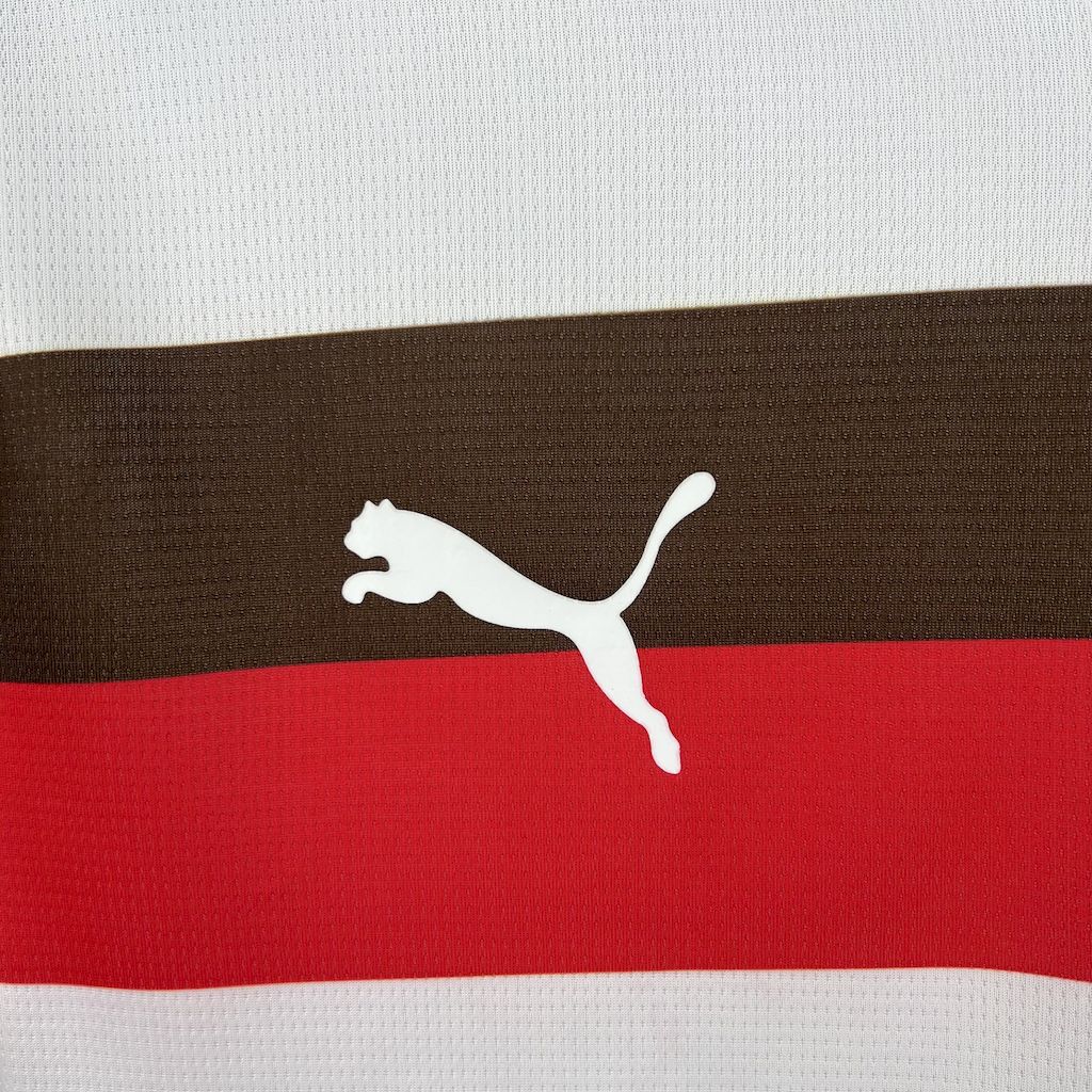 Camisola FC St. Pauli 2025-26 Alternativa Branca Versão Adepto IRVINE #7