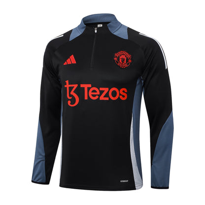 Fato de Treino M-United 2024-25 - Camisola com Fecho