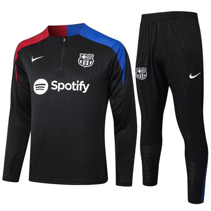 Fato de Treino FC Barcelona 2024-25 - Camisola com Fecho