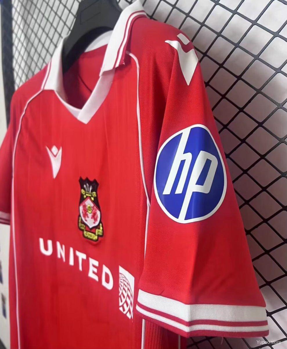 Camisola Wrexham AFC 2025-26 Principal Versão Adepto