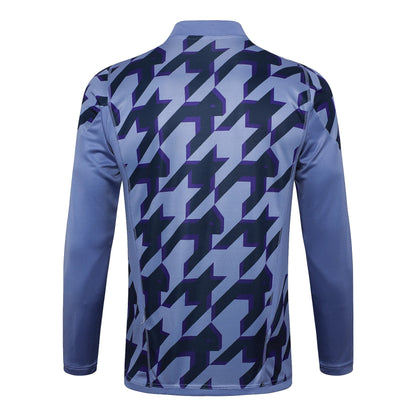 Fato de Treino Real Madrid CF 2024-25 - Camisola com Fecho