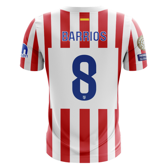 Camisola Atletico Madrid 2025-26 Principal CWC Versão Adepto BARRIOS #8