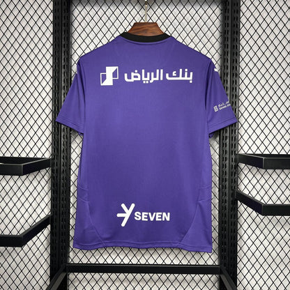 Camisola Al-Hilal SFC 2024-25 Alternativa Azul Versão Adepto
