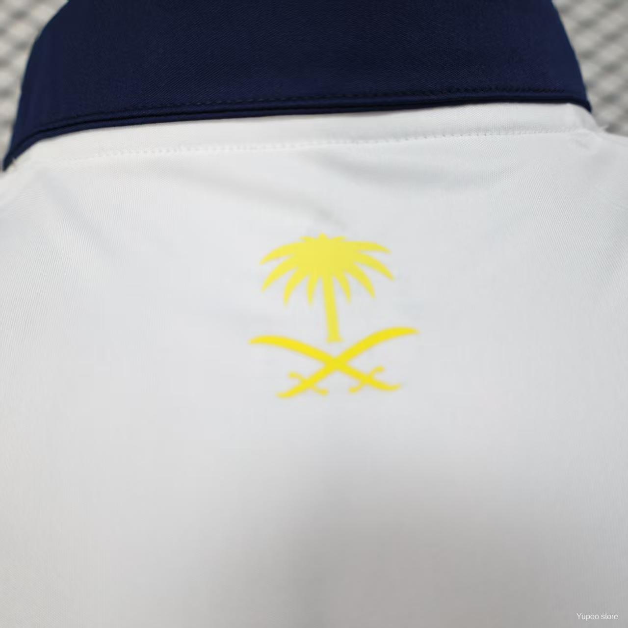 Camisola Al-Nassr 2025-26 Alternativa Branca Versão Jogador