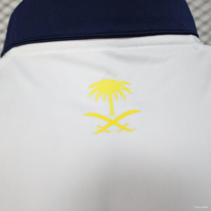 Camisola Al-Nassr 2025-26 Alternativa Branca Versão Jogador