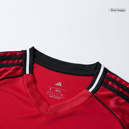 Camisola Manga Comprida M-United 2025-26 Principal Versão Adepto