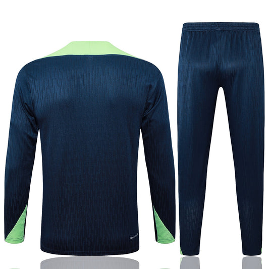 Fato de Treino Brasil 2024 - Camisola com Fecho