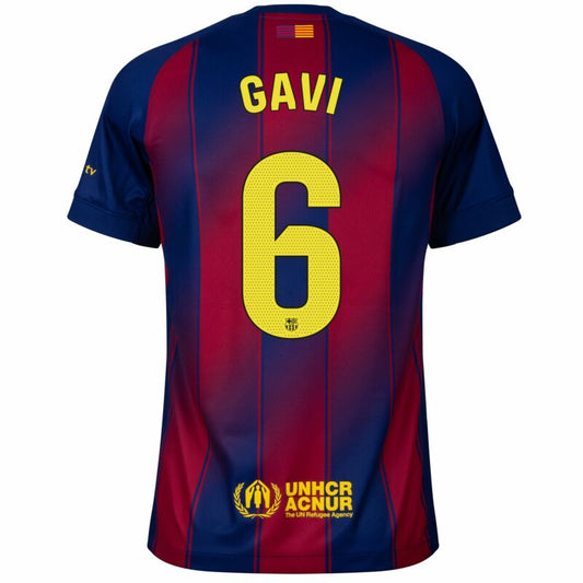 Camisola FC Barcelona 2025-26 Principal Versão Adepto GAVI #6
