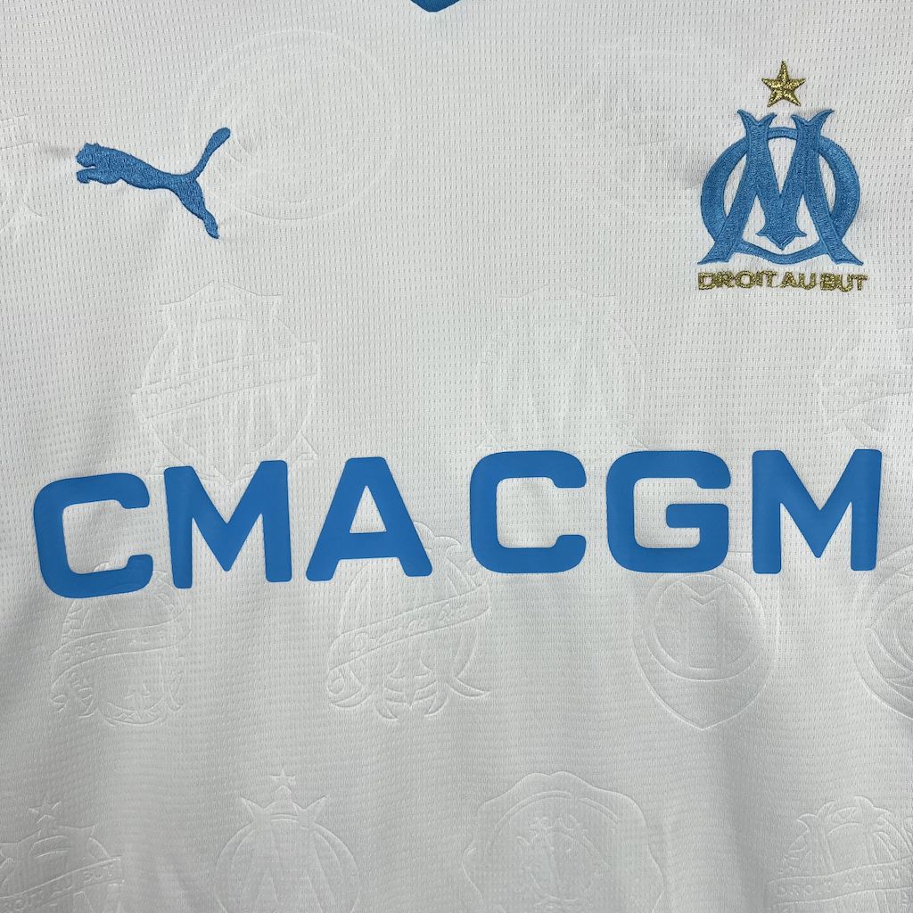 Camisola Olympique Marselha 2025-26 Principal Versão Adepto