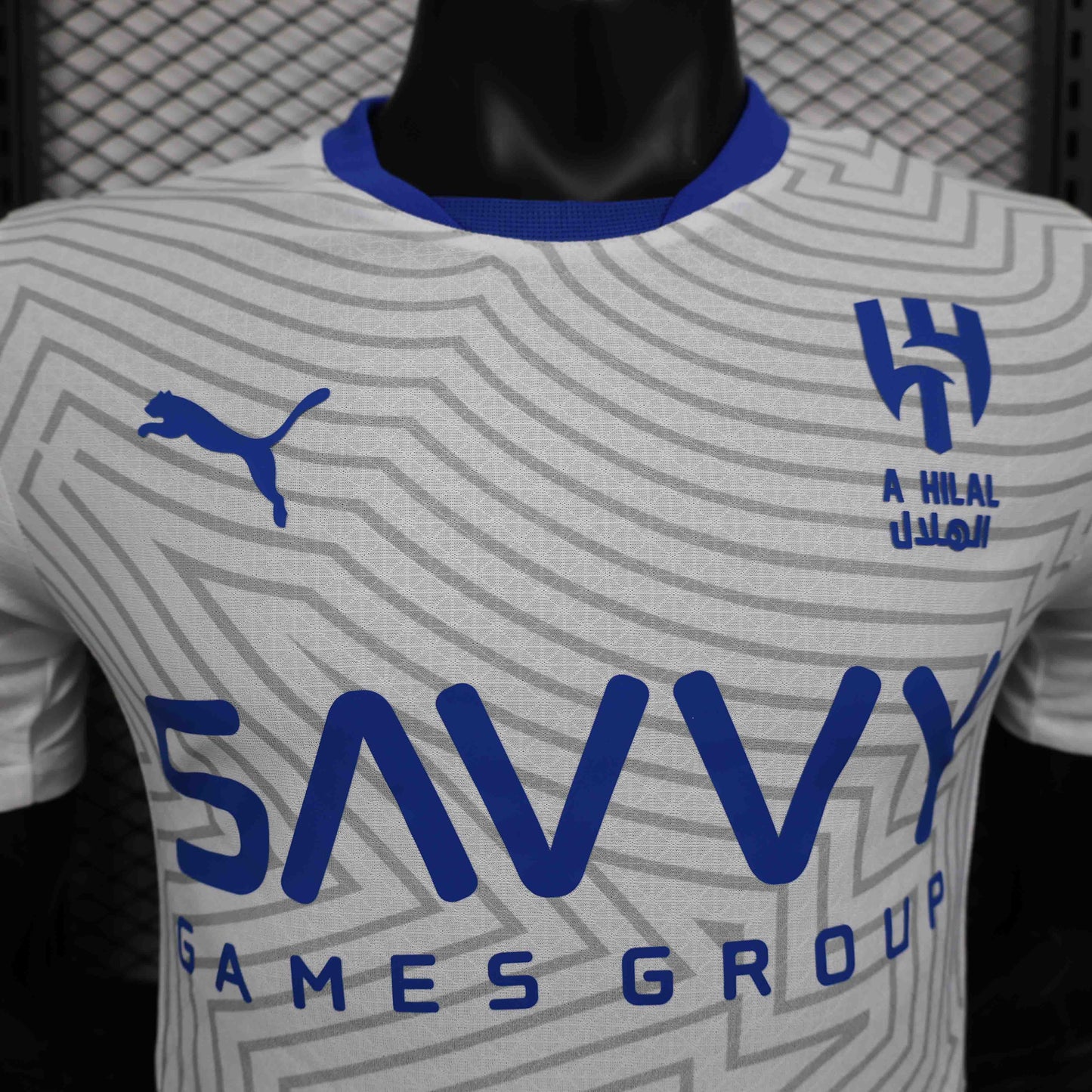 Camisola Al-Hilal SFC 2024-25 Alternativa Branca Versão Jogador