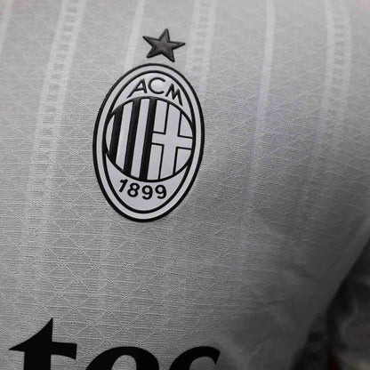 Camisola Ac Milan 2024-25 Alternativa Branca Versão Jogador