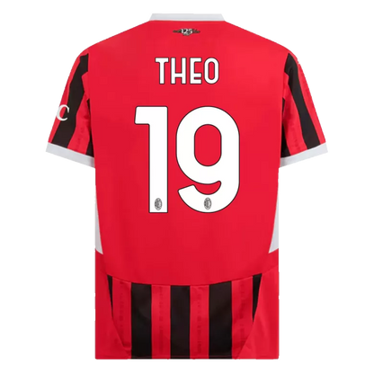 Camisola Ac Milan 2024-25 Principal Versão Adepto THEO #19